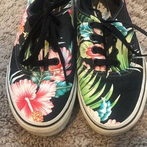 Floral Vans